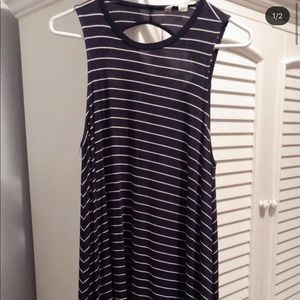 CASUAL STRIPED DRESS